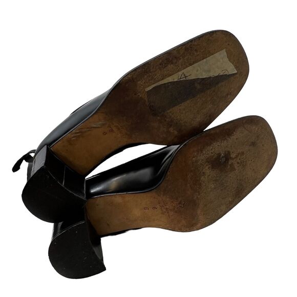 Vintage Coca by Maraolo Career Workwear Black Heel Black‎ Pumps Heels 6B - Picture 8 of 8